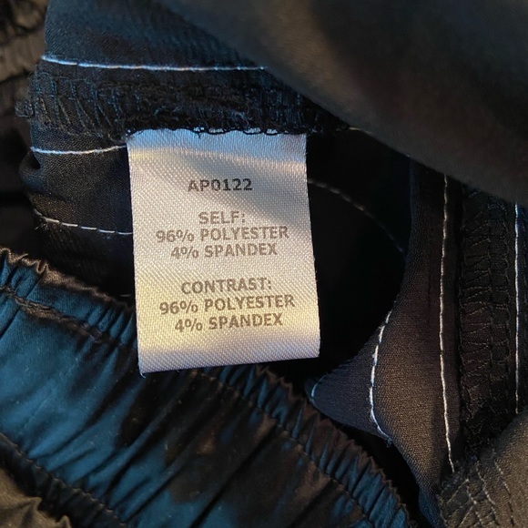 Satin‎ sweat pants, big cuff, Dance&Marvel, sz S - Picture 6 of 7